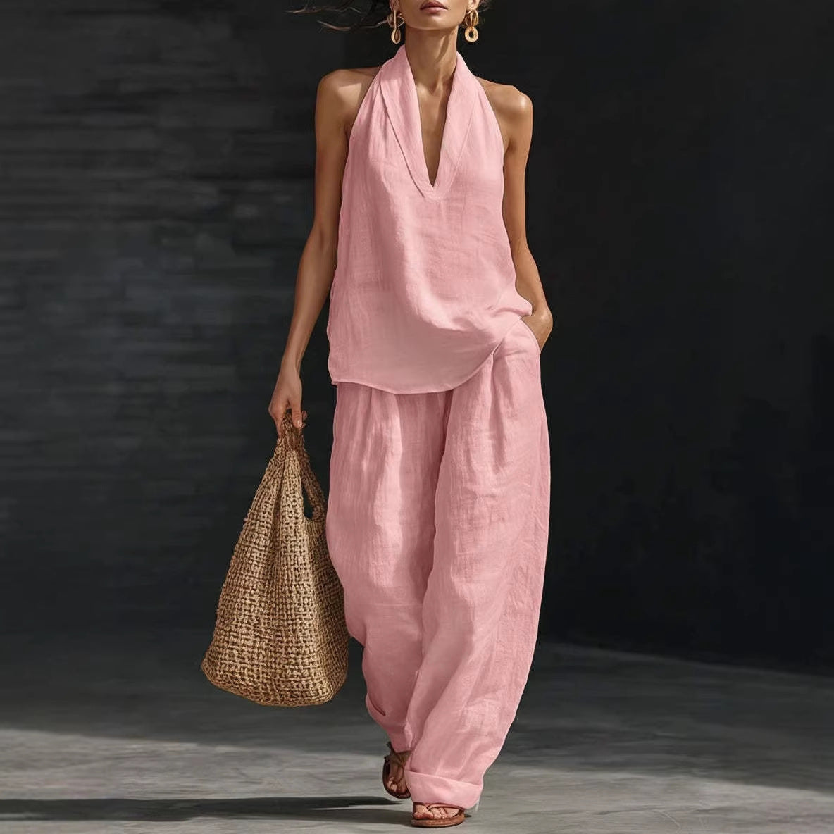 Luna™ Effortless Linen Two Piece Set