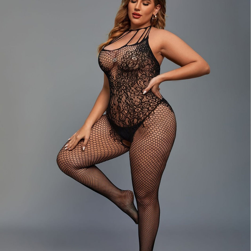 Iris plus size stockings 01