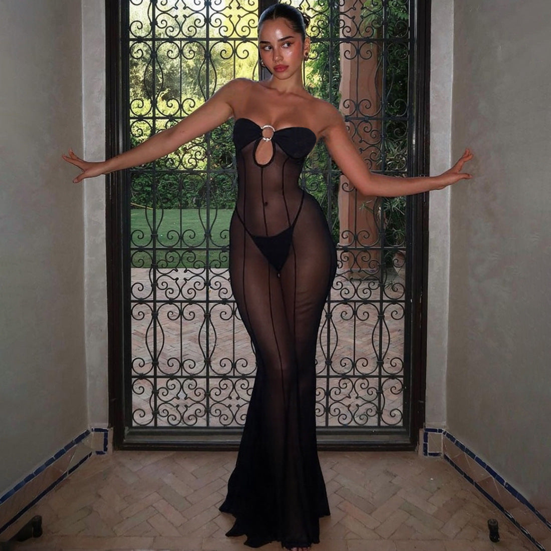 Irresistible Night Sheer Dress