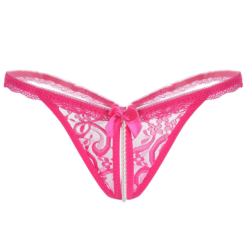 Massage temptation transparent T pants