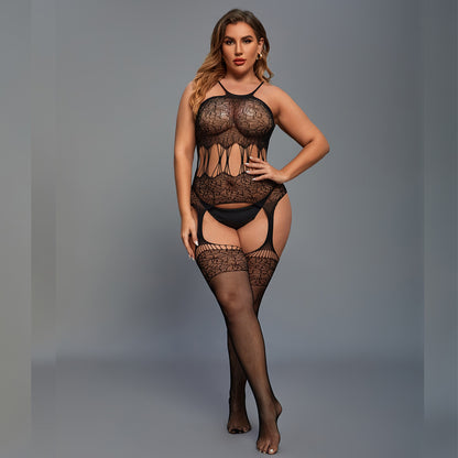 Iris plus size stockings 05