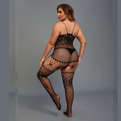 Iris plus size stockings 04