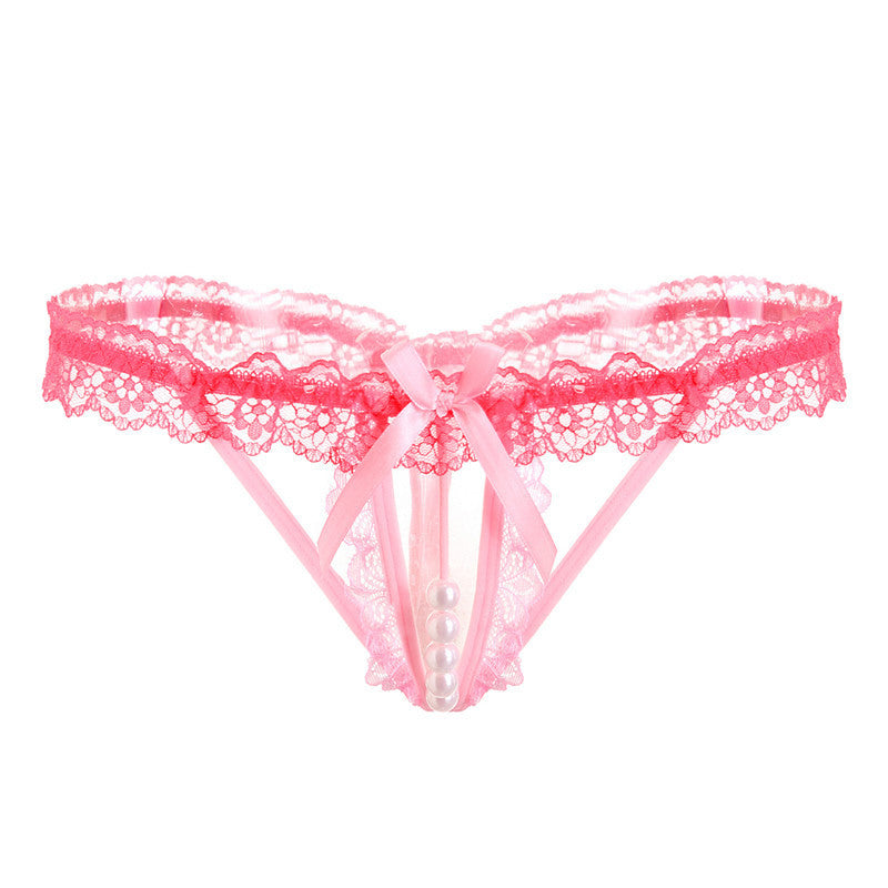 Pearl Massage Temptation Lace Thong