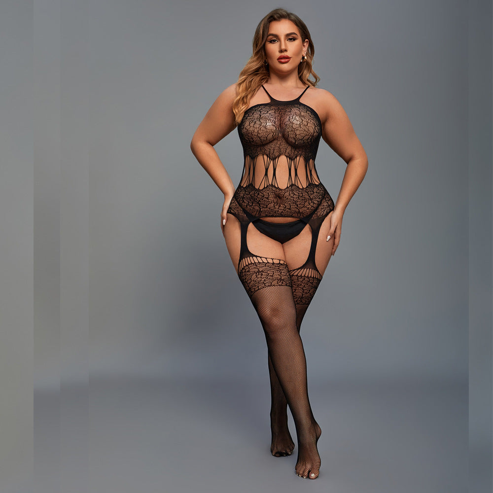 Iris plus size stockings 05