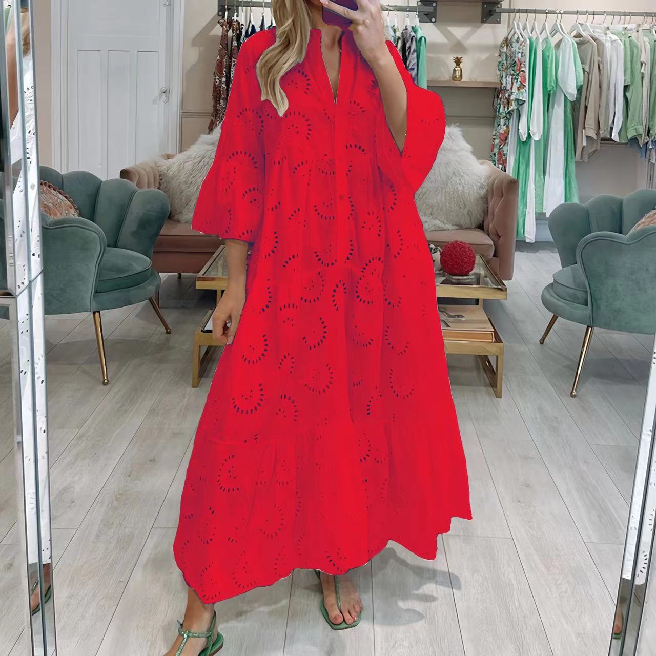 Luna Breeze™ Boho Maxi Dress