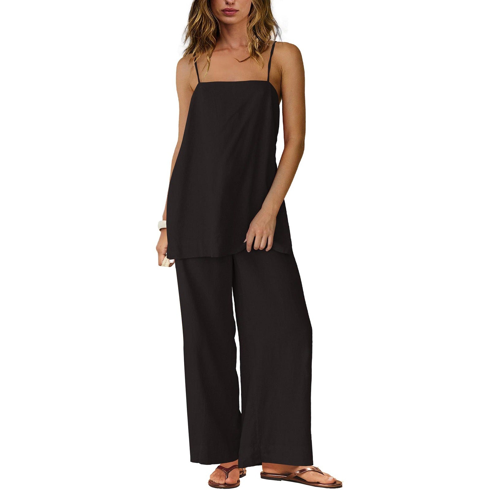 LunaEase™ Minimalist Wide Leg Set