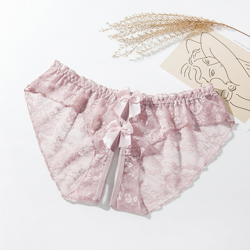 Pure desire see-through lace temptation briefs