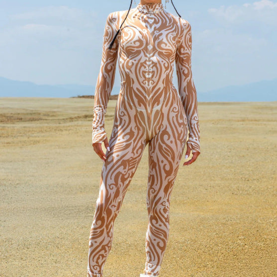 Mystic Tattoo Sheer Bodysuit