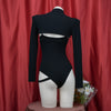 Hot Girls Suspender Bodysuit Two-piece Set