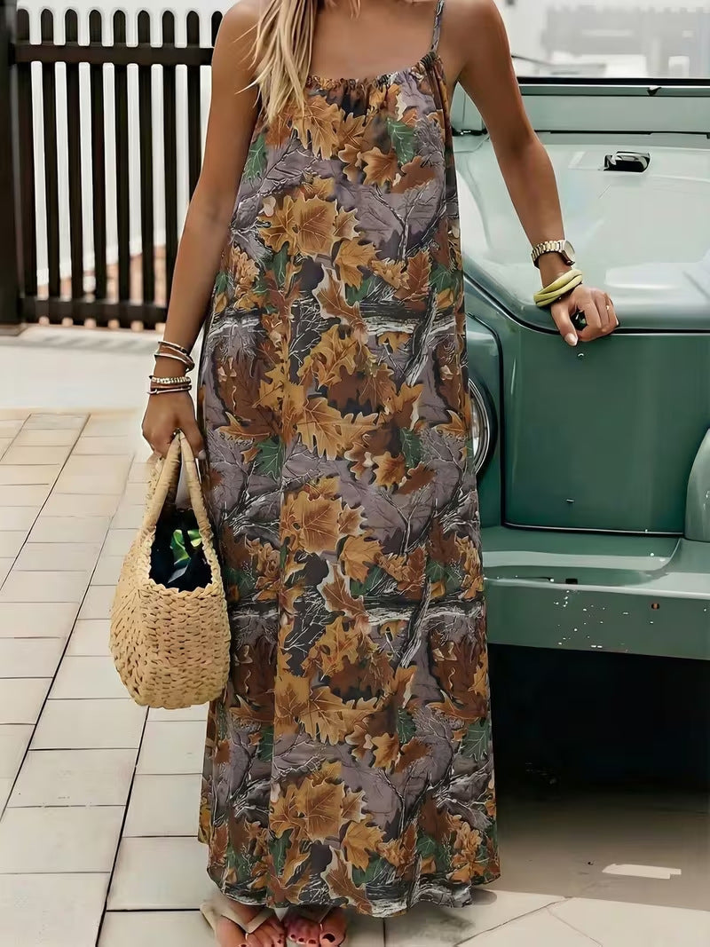Isla Boho Floral Maxi Dress