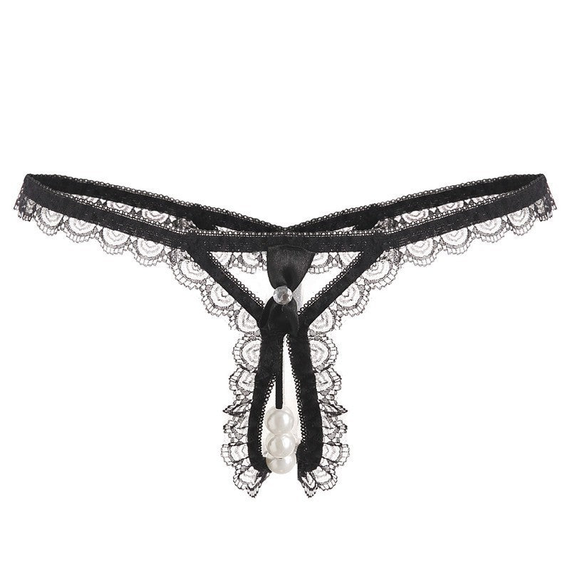 Women's Thong Pearl Massage Style