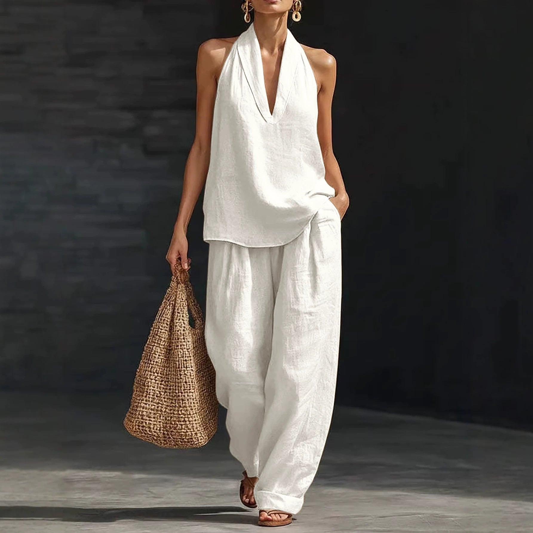 Luna™ Effortless Linen Two Piece Set
