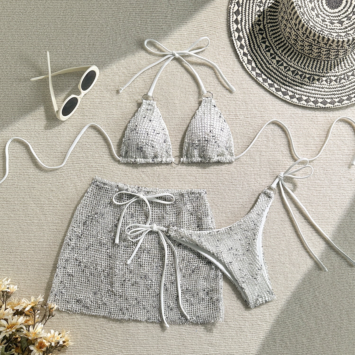 Sparkle Beaded Bikini