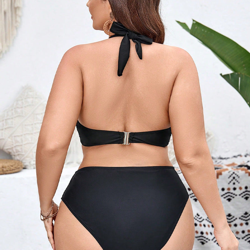 Large Size Sexy Push Up Bikini Hot Spring Swimsuit Single Top