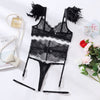 Lace transparent suit temptation underwear