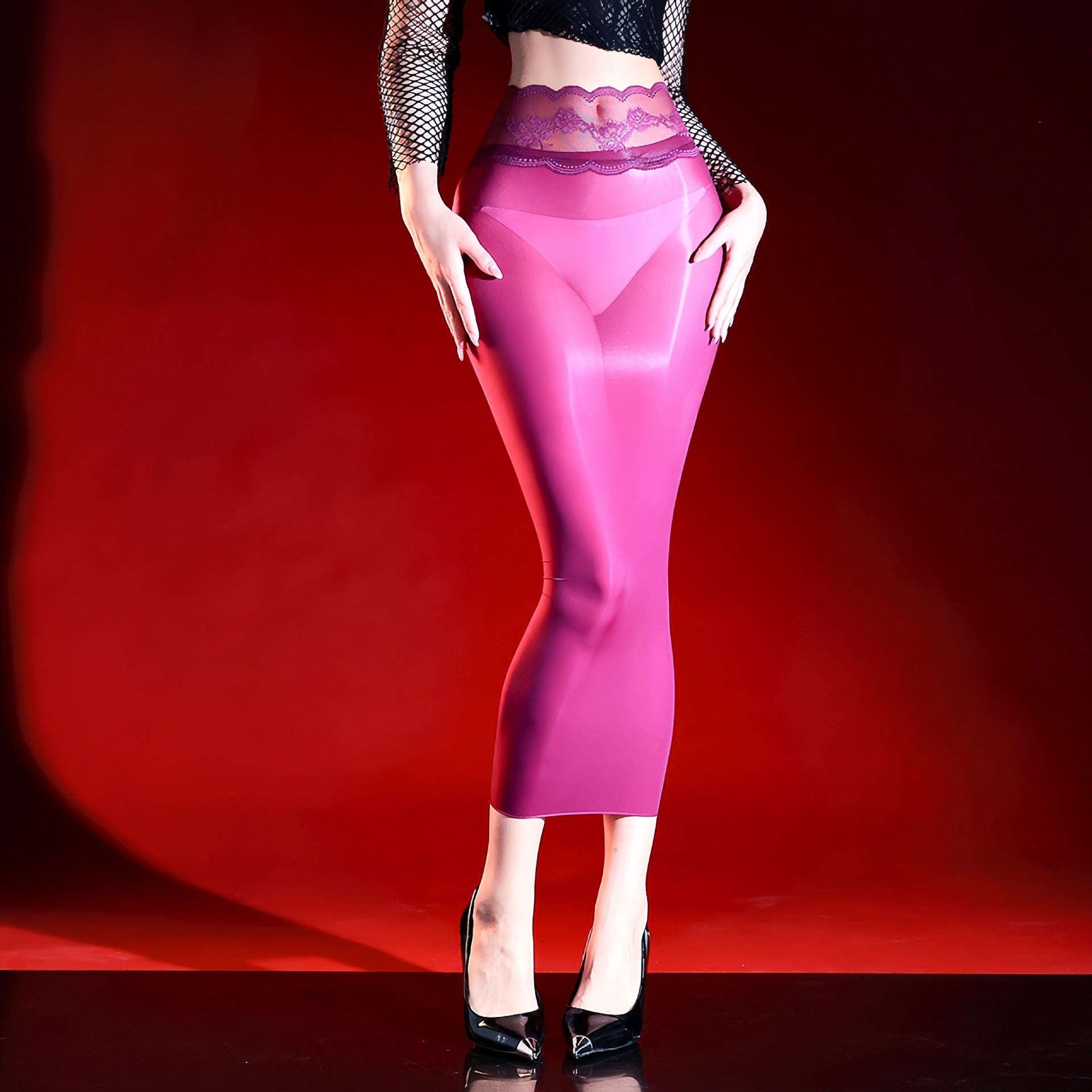Veloura Mesh Skirt
