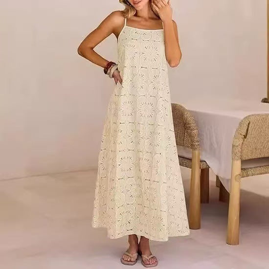 LunaFlow™ Boho Maxi Dress
