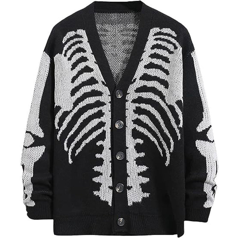 BoneMuse™ Skeleton Knit Cardigan