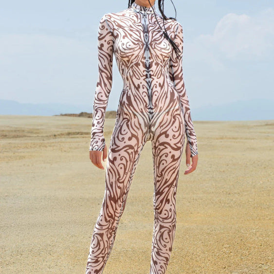 Mystic Tattoo Sheer Bodysuit