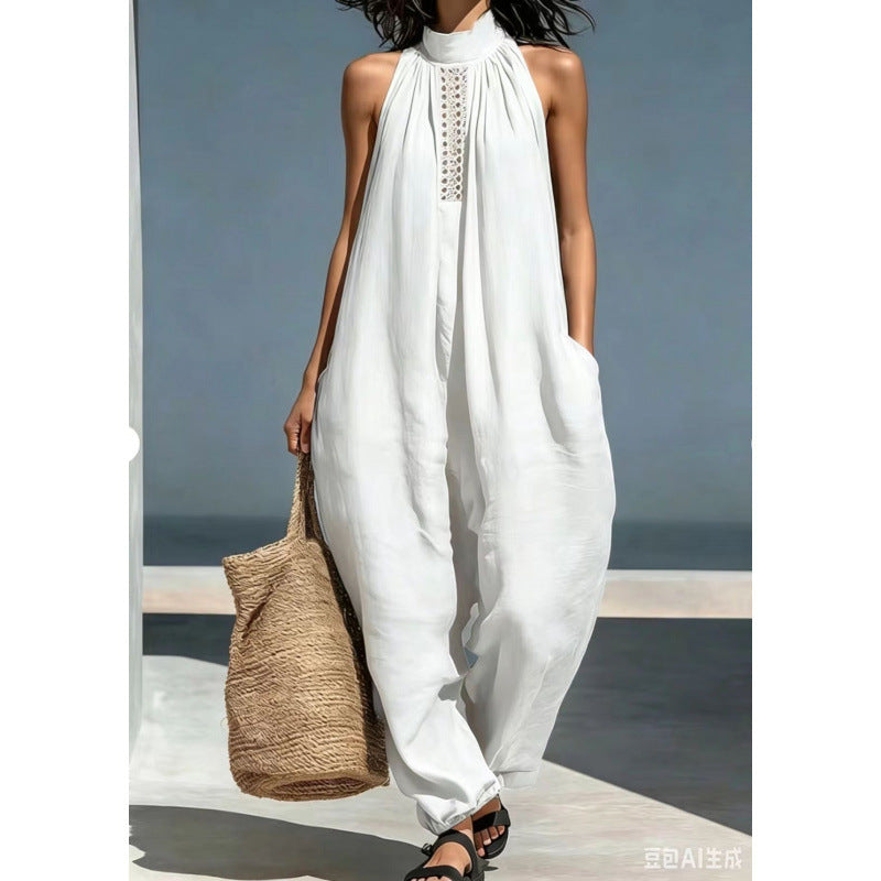 LunaFlow™ Relaxed Wide-Leg Jumpsuit