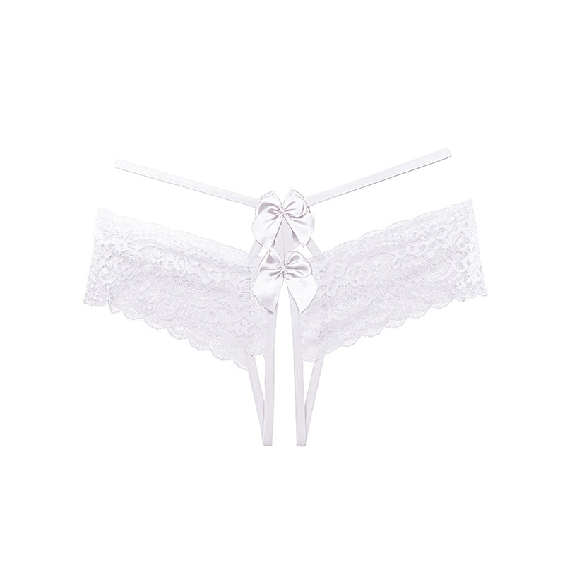 Japanese bow perspective sexy panties
