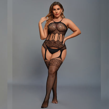 Iris plus size stockings 05