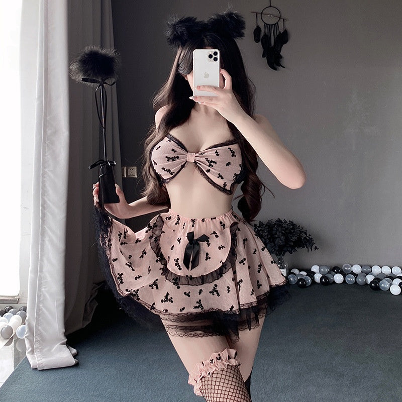 Coquette Lace Babydoll Set