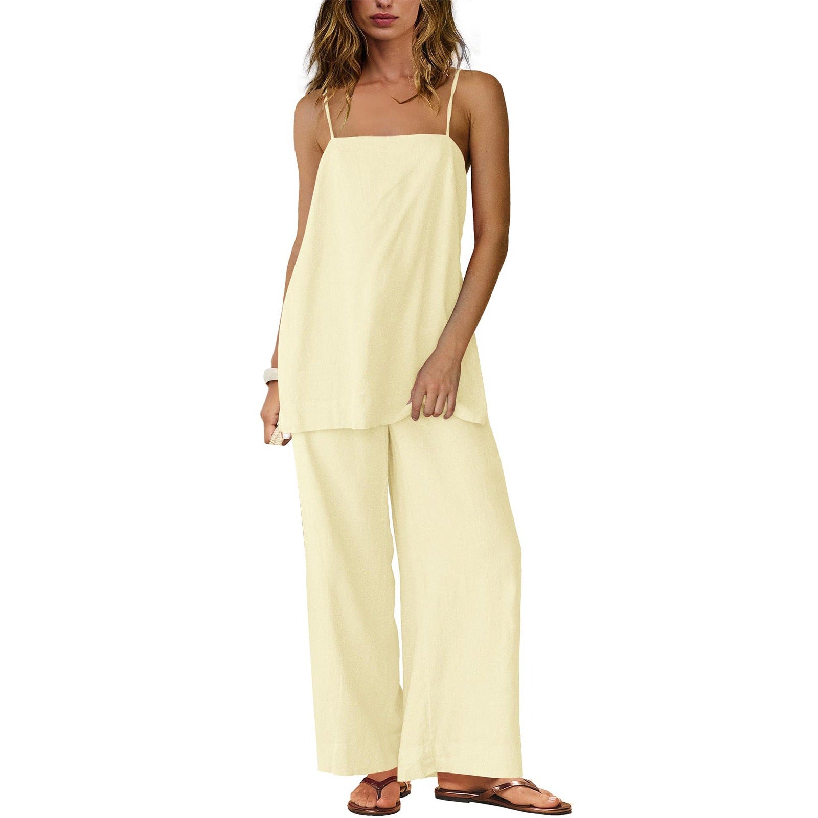 LunaEase™ Minimalist Wide Leg Set