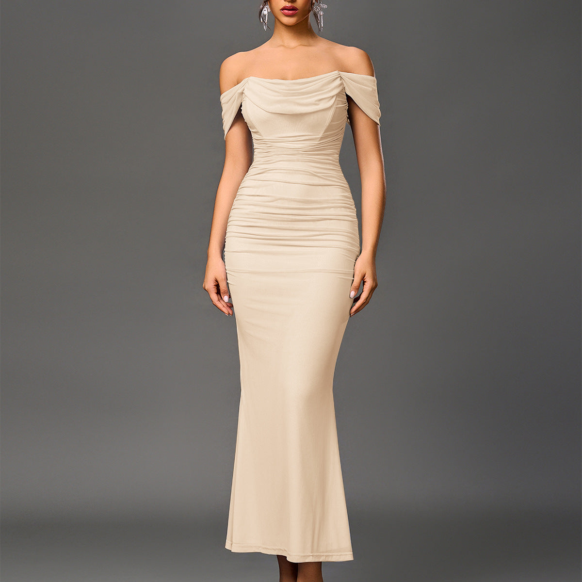 Serena™ Elegant Bodycon Maxi Dress