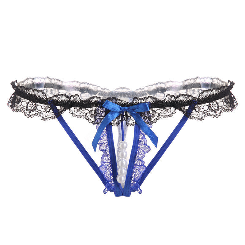 Pearl Massage Temptation Lace Thong