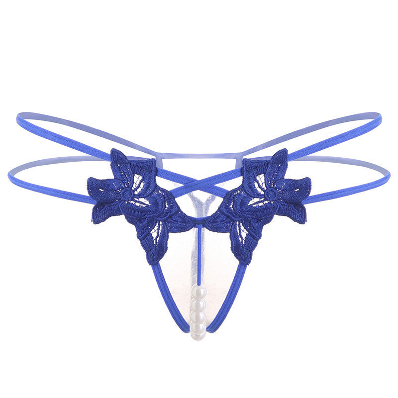 Pearl massage pants transparent temptation T pants