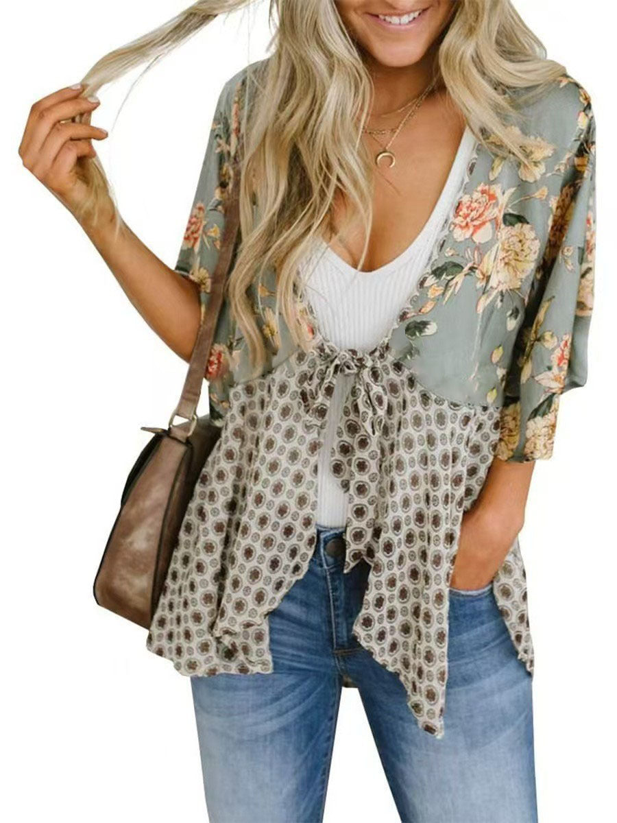 Luna Boho Printed Cover Up