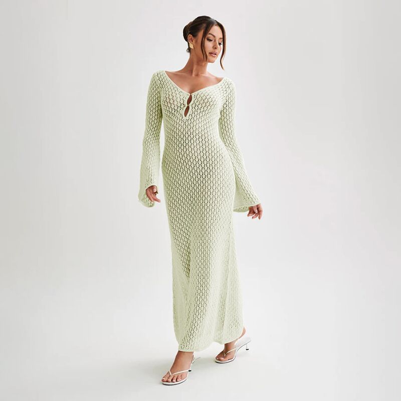 LunaFlow™ Elegant Maxi Dress