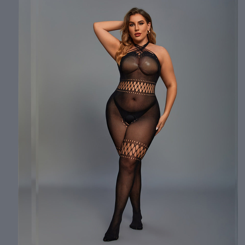 Iris plus size stockings 04