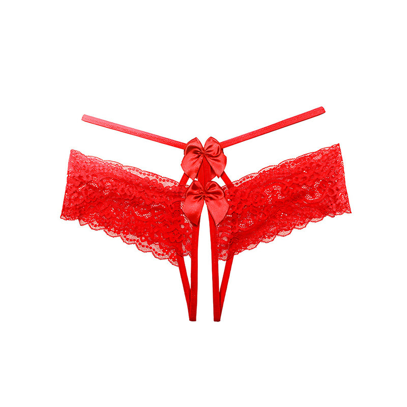Japanese bow perspective sexy panties