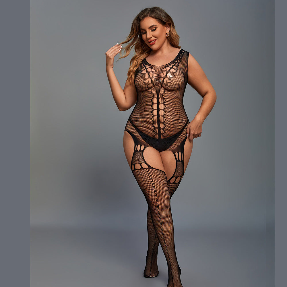 Iris plus size stockings 07