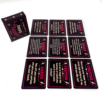 Romantic Night Theme Game Cards