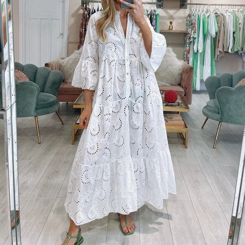 Luna Breeze™ Boho Maxi Dress
