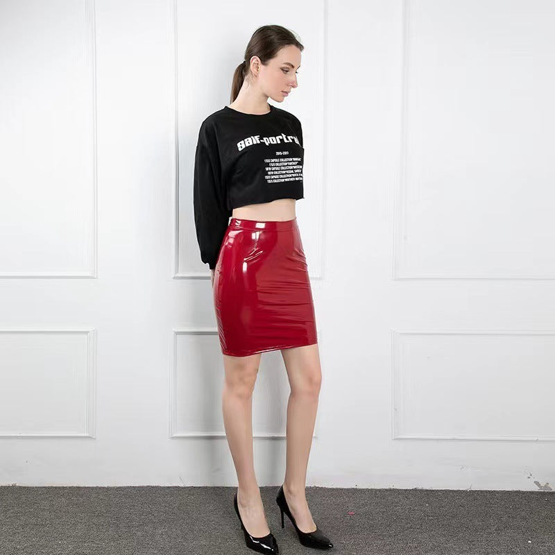 A-line skirt hip skirt