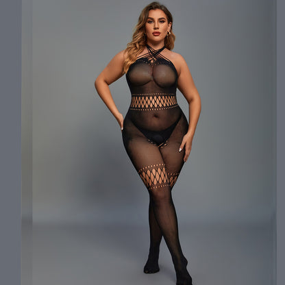 Iris plus size stockings 04