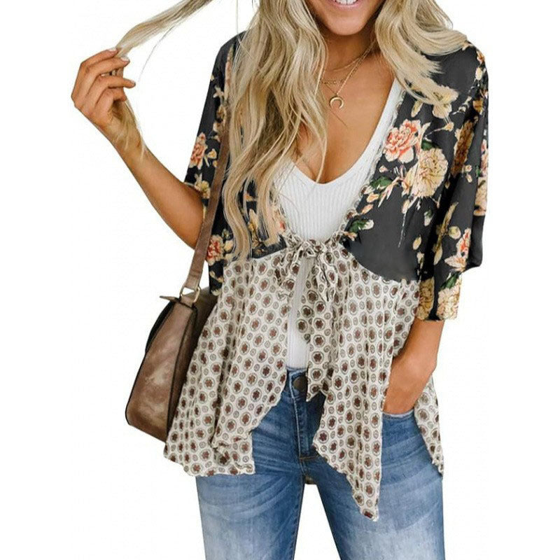 Luna Boho Printed Cover Up