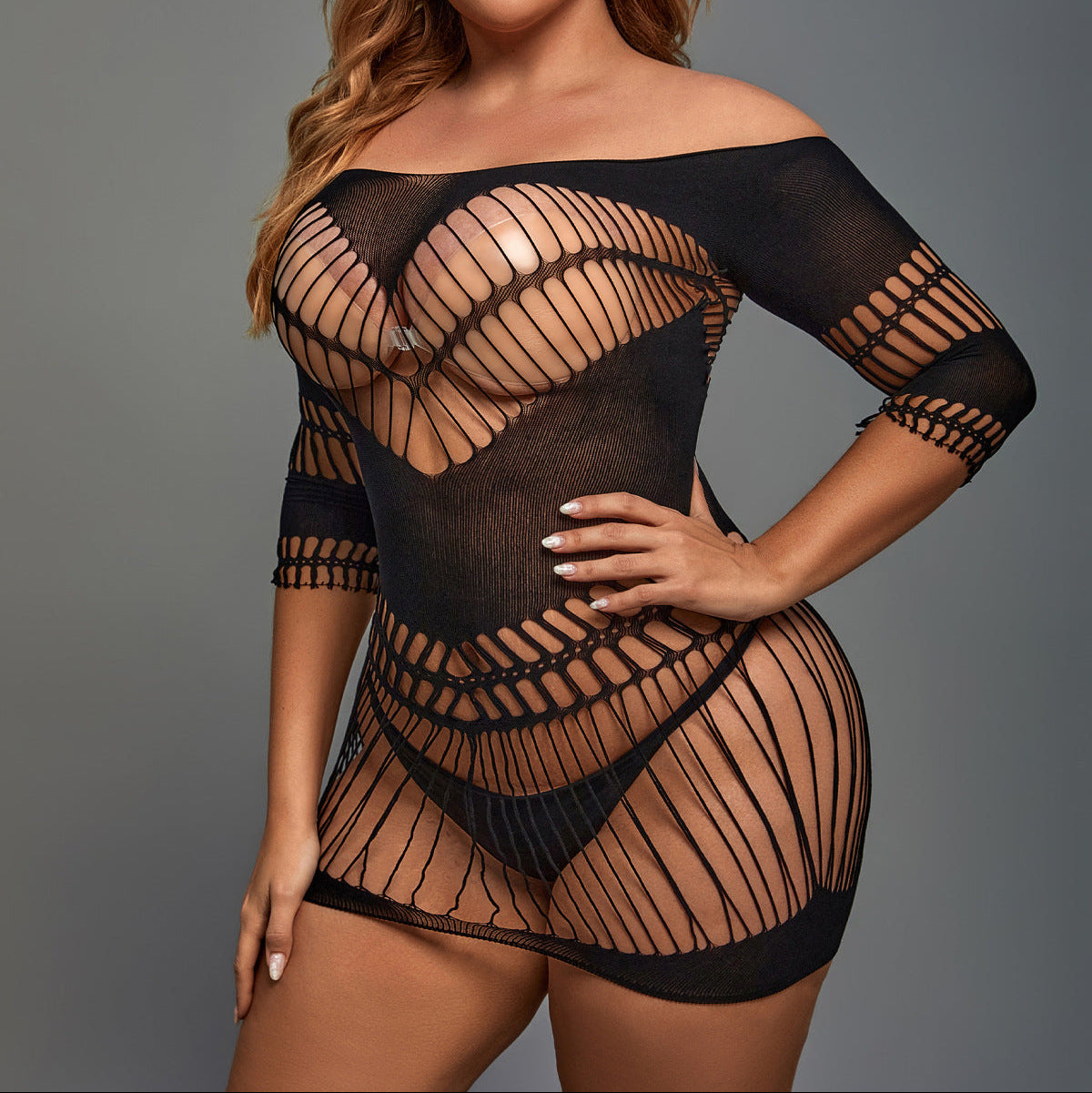 Iris plus size stockings 10
