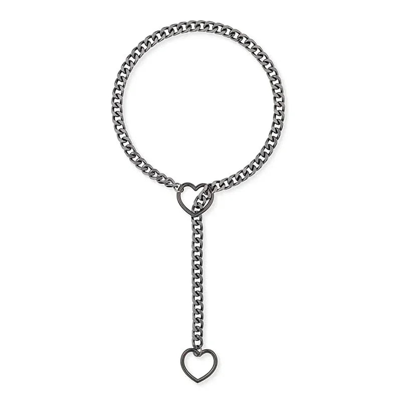 Sliding chain necklace