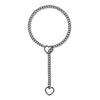 Sliding chain necklace