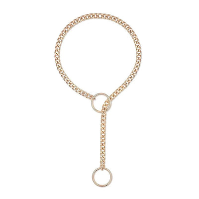 Sliding chain necklace