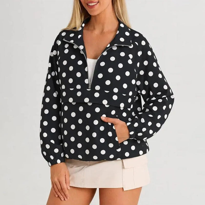 Avery Vintage Dot Top