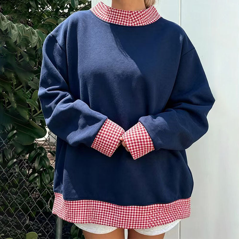 Luna Polka Dot Oversized Sweatshirt