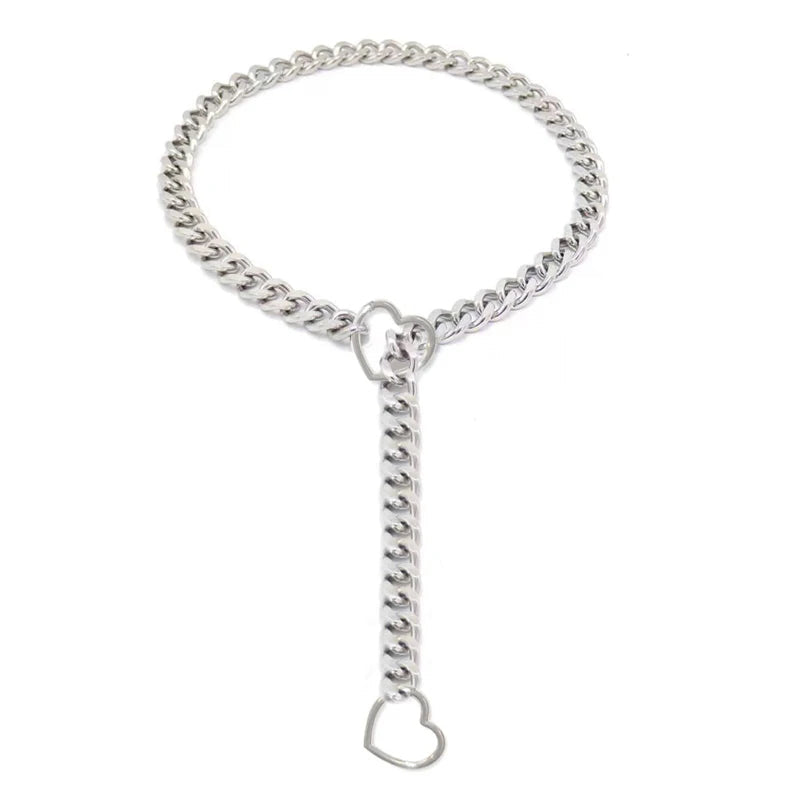 Sliding chain necklace