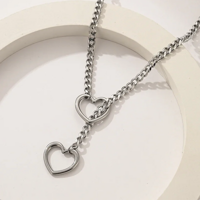 Sliding chain necklace