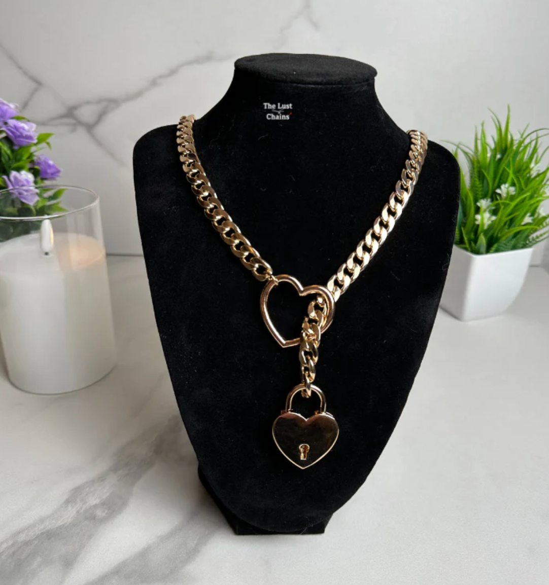 Sliding chain necklace